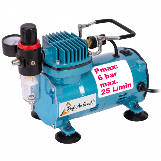 Profi-AirBrush Koffer Set Compact Mobil