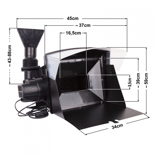 Airbrush Absauganlage für Farbnebel HOBBY