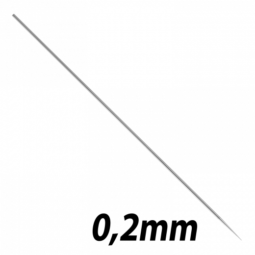 Nadel 0,2mm für Airbrushpistole