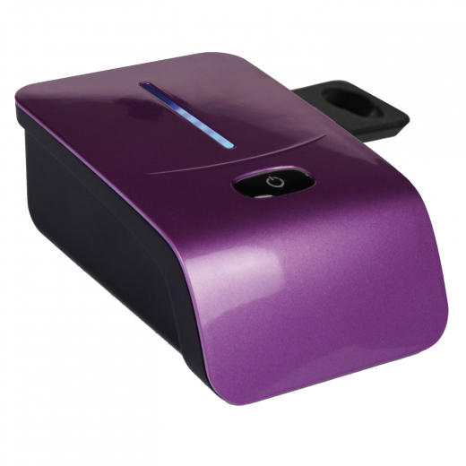 Profi-AirBrush Set Carry IV-TC violett - ideal für  Einsteiger! mit Zubehörauswahl