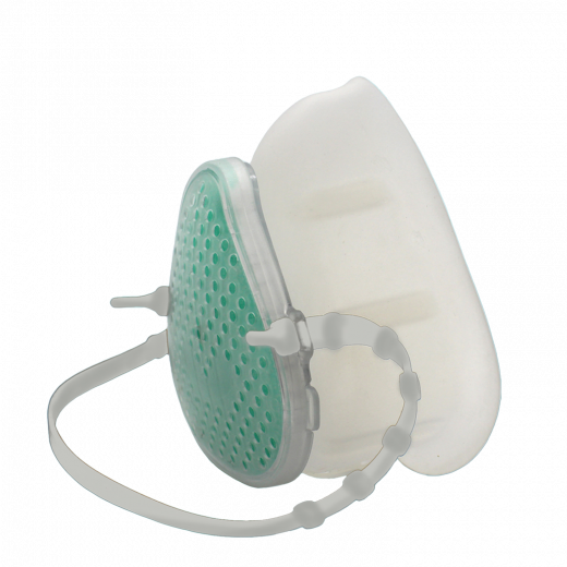 Mehrfach-Maske - klein FFP2/KN 95 aus Silikon mit austauschbarem 5-fach Filter, ohne Ventil und 10 Stck Ersatzfilter