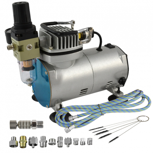 Profi-AirBrush Kompressor Set Compact BASIS