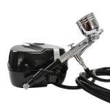 Profi-AirBrush Set Carry II Black - ideal für Einsteiger! mit Zubehörauswahl