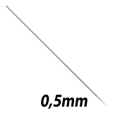 Nadel 0,5mm für Airbrushpistole