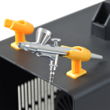 Profi-AirBrush Kompressor DUO-Power II-C Set I mit Zubehörauswahl