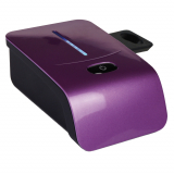 Profi-AirBrush Set Carry IV-TC violett - ideal für  Einsteiger! mit Zubehörauswahl