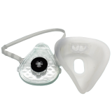 Mehrfach-Maske - klein FFP2/KN 95 aus Silikon mit austauschbarem 5-fach Filter, ohne Ventil und 10 Stck Ersatzfilter