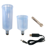 Profi AirBrush Kompressor ACCU-Star I - ROT