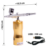 Profi-AirBrush Kompressor ACCU-Star II GOLD