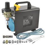 Profi-AirBrush Kompressor Set Ultimate BASIS mit Zubehörauswahl
