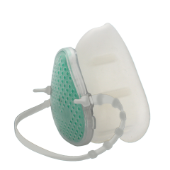 Mehrfach-Maske - klein FFP2/KN 95 aus Silikon mit austauschbarem 5-fach Filter, ohne Ventil und 10 Stck Ersatzfilter